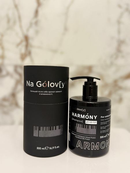 Шампунь для фарбованого волосся Harmony Na Golov[y] pH 4,0-5,0 09875 фото