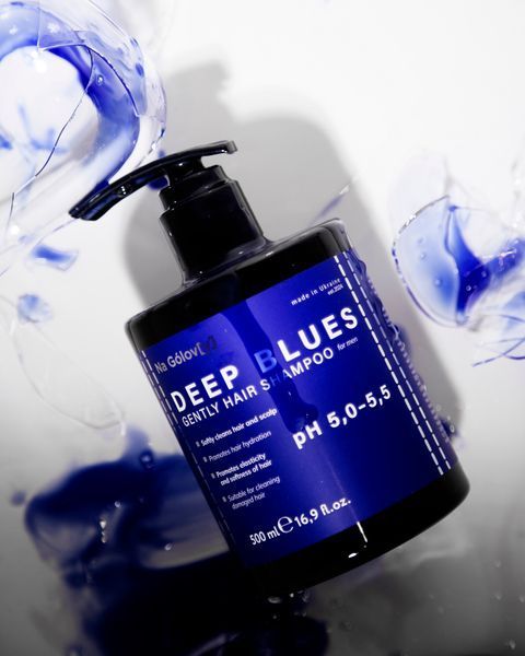 М'який шампунь-гель для чоловіків Deep Blues Na Golov[y] pH 5.0-5.5 23554 фото