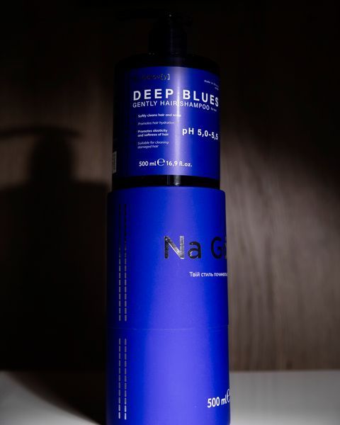 М'який шампунь-гель для чоловіків Deep Blues Na Golov[y] pH 5.0-5.5 23554 фото