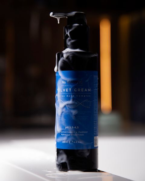 Незмивний крем-кондиціонер Velvet Cream із комплексом амінокислот Na Golov[y] pH 3,5&ndash;4,5 54656 фото